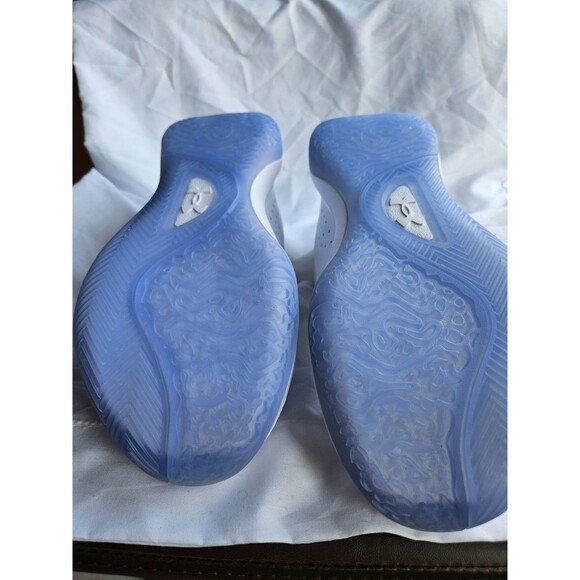 Under Armour Lockdown 7 White Silver Basketball Shoes Mens Size 10 Women 11.5 - Picture 9 of 12